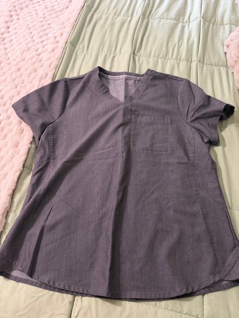 Fabletics Gray Women's Scrub Sets - Picture 3 of 6